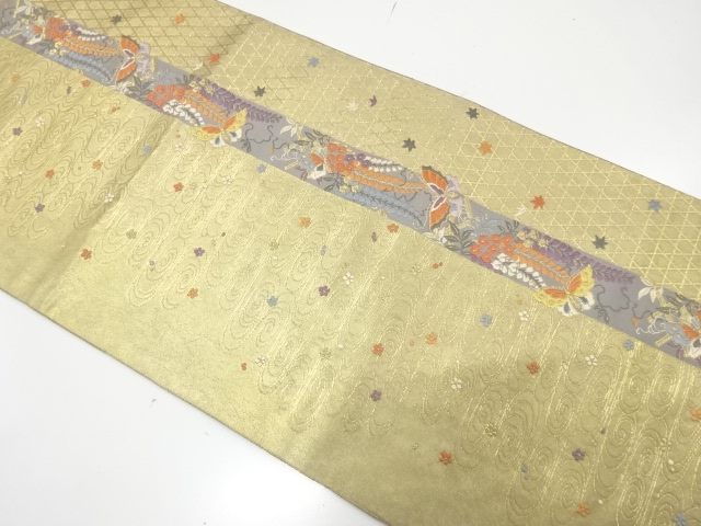 JAPANESE FUKURO OBI / WOVEN SPIRAL